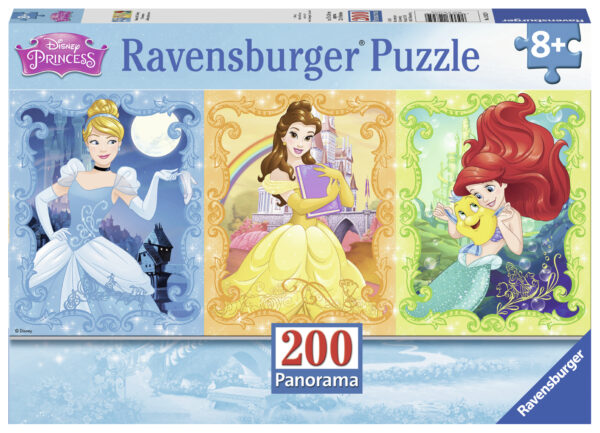 Ravensburger panoraampusle 200 tk Printsessid