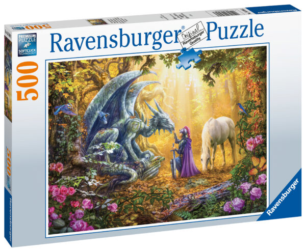 Ravensburger pusle 500 tk Draakoni sosin