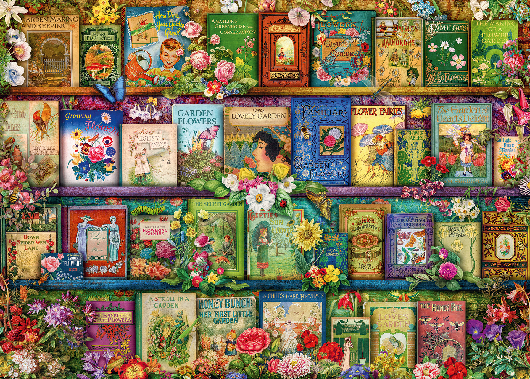 Ravensburger pusle 1000 tk Vanaaegsed aiakäsiraamatud