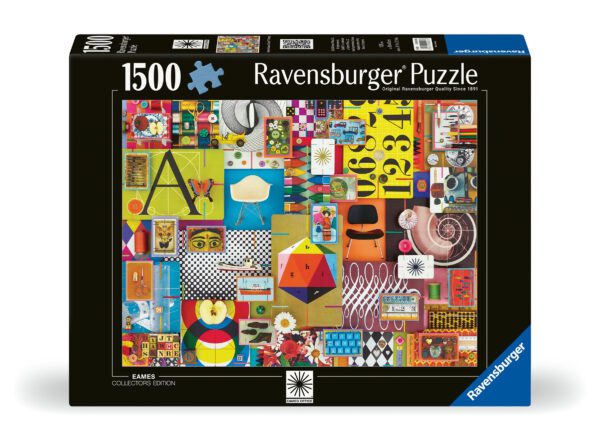 Ravensburger pusle 1500 tk Eamese variatsioonid