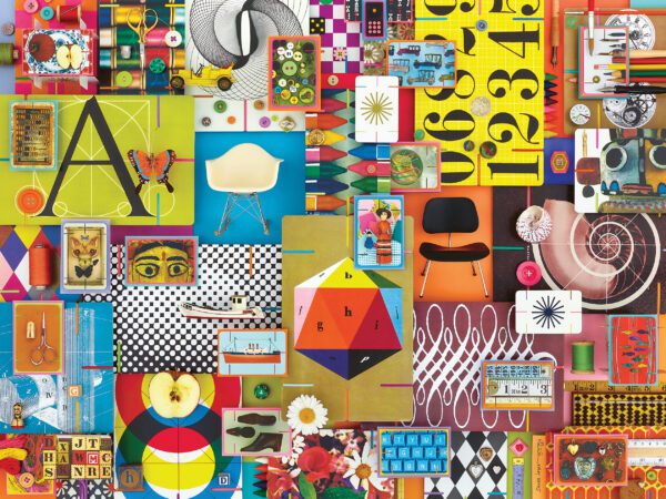 Ravensburger pusle 1500 tk Eamese variatsioonid - Image 2