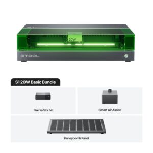 xTool S1 20W dioodlaserlõikuri põhikomplekt: Klass 1