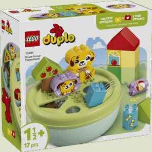 LEGO DUPLO Kujude sorteerimine: kutsika maja