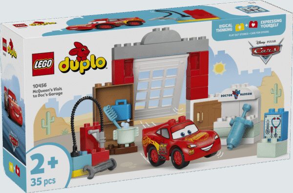 LEGO DUPLO Mcqueeni külaskäik doci garaaži