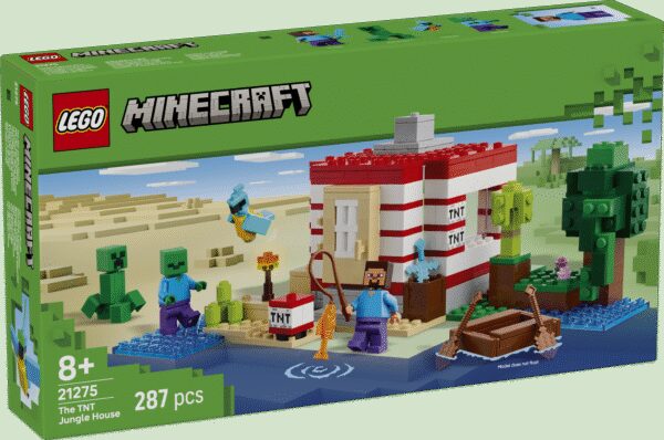 LEGO Minecraft TNT džunglimaja