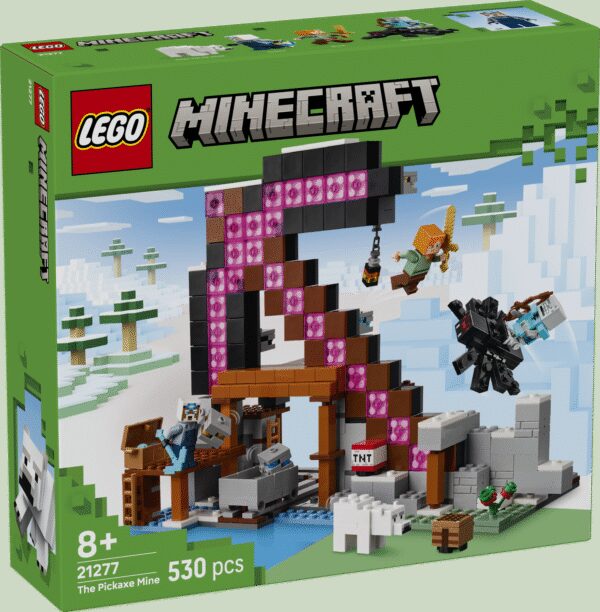 LEGO Minecraft Pickaxe'i kaevandus