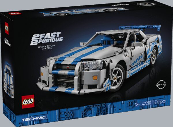 LEGO Technic 2 Fast 2 Furious Nissan Skyline GT-R (R34) auto