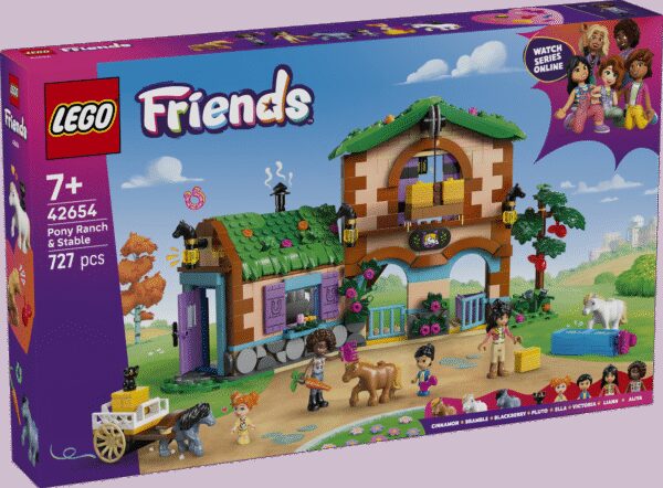 LEGO Friends Poni rantšo ja tall