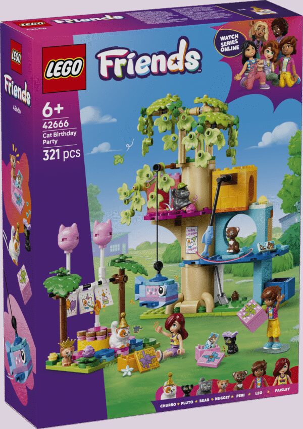 LEGO Friends Kassi sünnipäevapidu ja puuonn