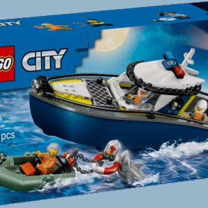 LEGO City Ujuva politseipaadi tagaajamine