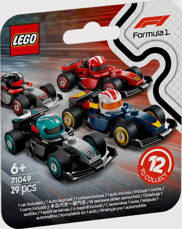 LEGO Minifiguurid F1 kogutavad autod