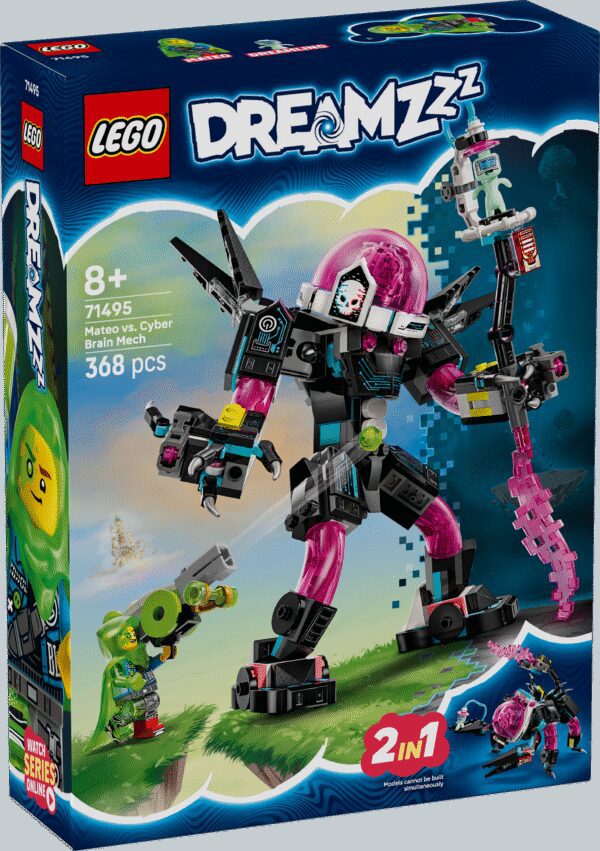 LEGO Dreamzzz Mateo vs. küberaju robot