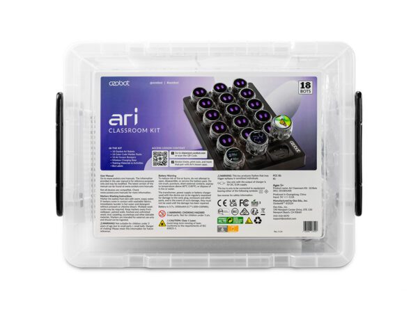 Ozobot Ari roboti klassikomplekt 18 tk