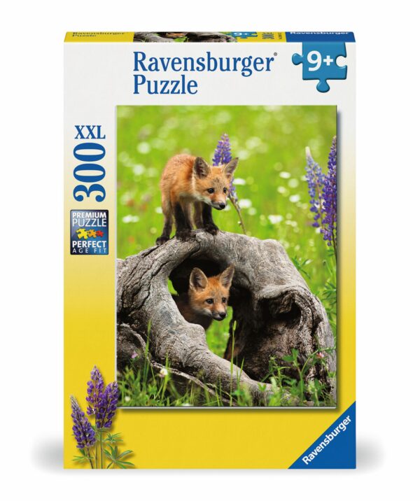 Ravensburger pusle 300 tk Uudishimulikud rebased