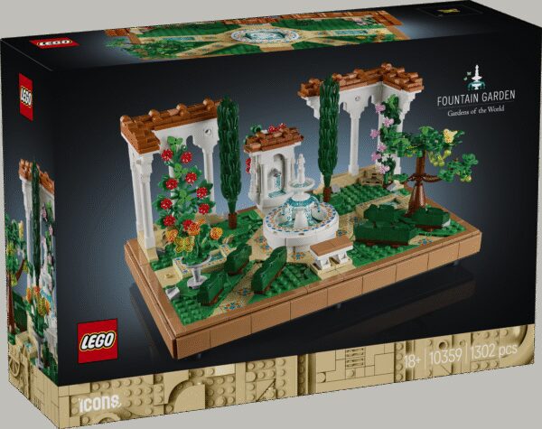 LEGO Icons Purskkaevude aed