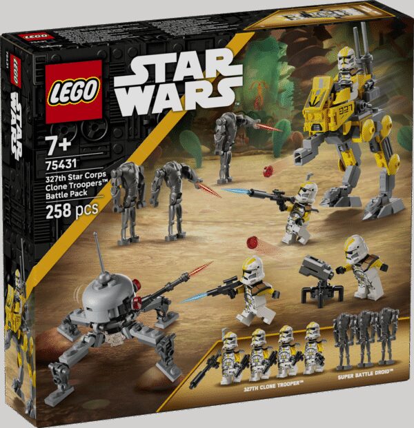 LEGO Star Wars 327.tähekorpuse kloonsõdalaste lahingukomplekt