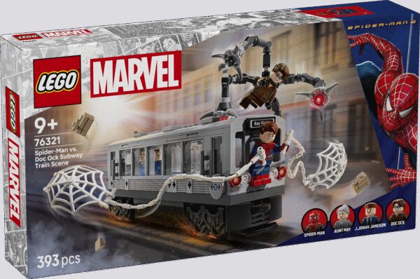 LEGO Super Heroes Spiderman vs. Doc Ock metroorongi stseen