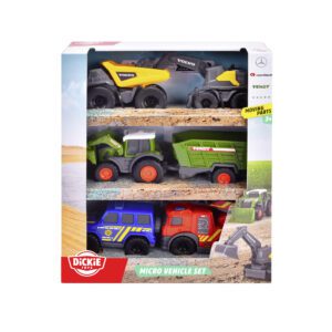 Dickie Toys mänguautode komplekt – 5 erinevat