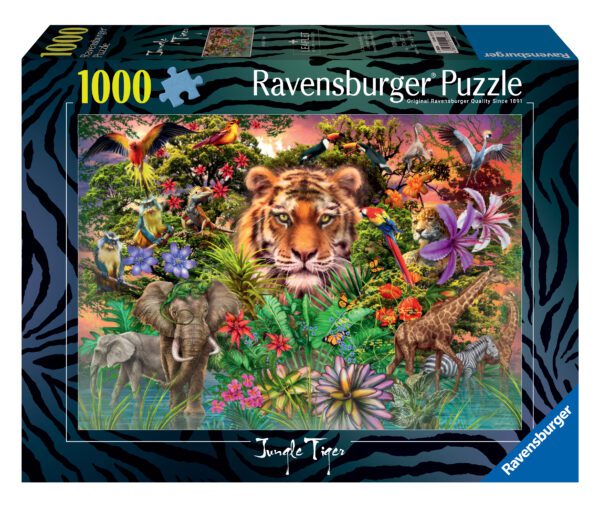 Ravensburger pusle 1000 tk: tiiger džunglis