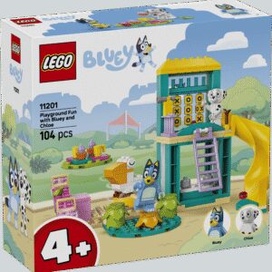 LEGO 4PLUS Bluey ja Chloe lõbus mänguväljak