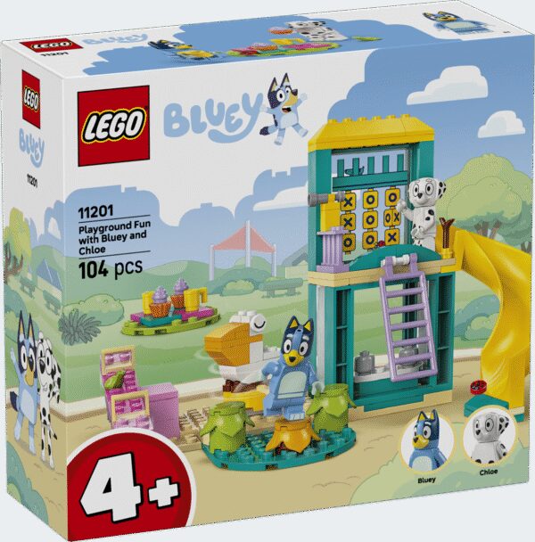 LEGO 4PLUS Bluey ja Chloe lõbus mänguväljak