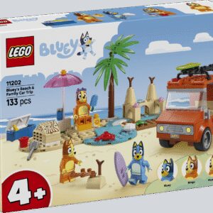 LEGO 4PLUS Bluey ranna- ja autoreis perega