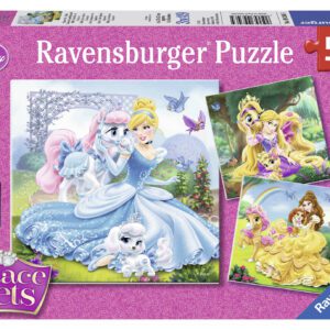 Ravensburger pusle 3x49 tk Printsessid