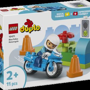 LEGO DUPLO Sinine politseimootorratas