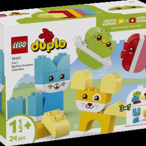 LEGO DUPLO Kolm ühes loomingulised armsad lemmikloomad