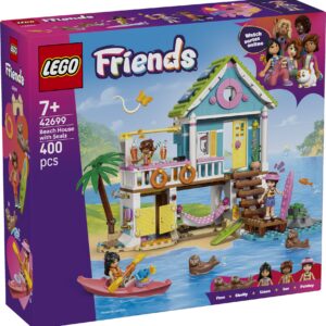 LEGO Friends Rannamaja hüljestega