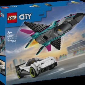 LEGO City Lennuk vs. auto