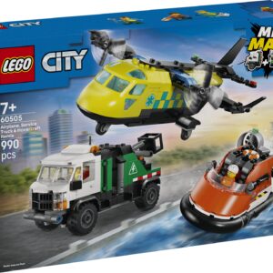 LEGO City Lennuki, hooldusauto ja hõljuki remiks