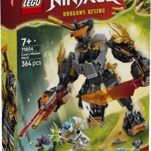 LEGO Ninjago Cole'i missioonirobot ja draakon Zane