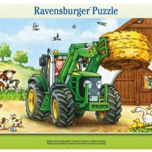 Ravensburger plaatpusle 15 tk Traktor