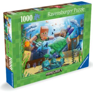 Ravensburger pusle 1000 tk: Minecrafti mosaiik