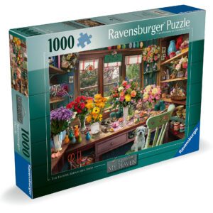 Ravensburger pusle 1000 tk: floristi aiamaja