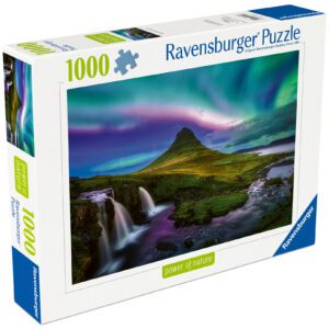 Ravensburger pusle 1000 tk: virmalised Kirkjufellis