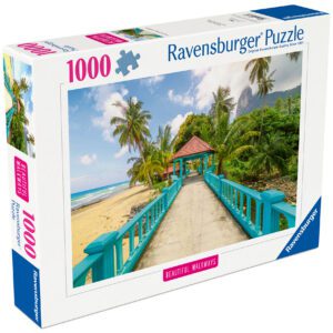 Ravensburger pusle 1000 tk: värviline rannatee Malaisias