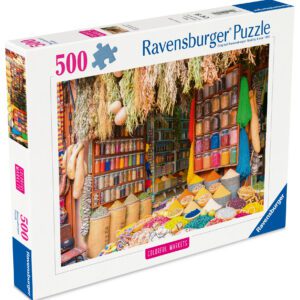 Ravensburger pusle 500 tk: värvilised vürtsid Marokos