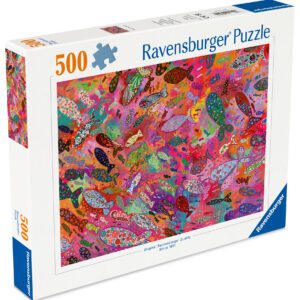 Ravensburger pusle 500 tk: kalad fuksias