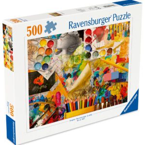 Ravensburger pusle 500 tk: kunstistuudio