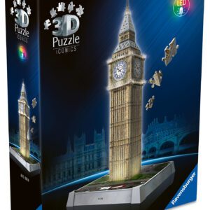 Ravensburger 3D pusle LED valgusega: Big Ben