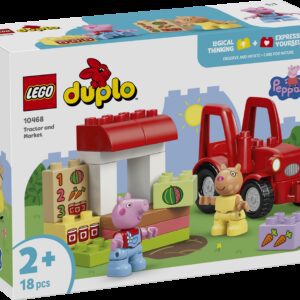 LEGO DUPLO Peppa Pig Traktor ja turg