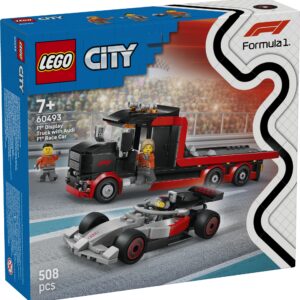 LEGO City F1 esitlusveok Audi F1 võidusõiduautoga