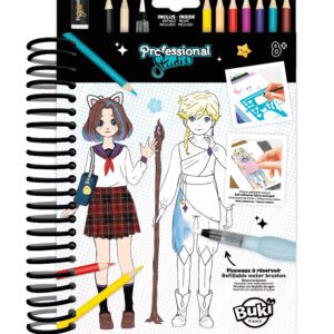 Buki professionaalne Manga stuudio värviraamat