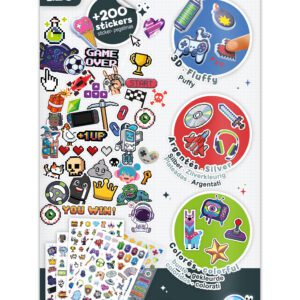 Buki kleebiste komplekt - gaming