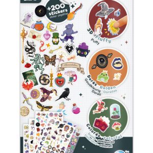 Buki kleebiste komplekt - fantaasia