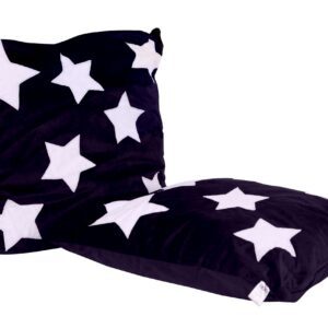 TTS pimedas helendavad padjad, 2 tk - must