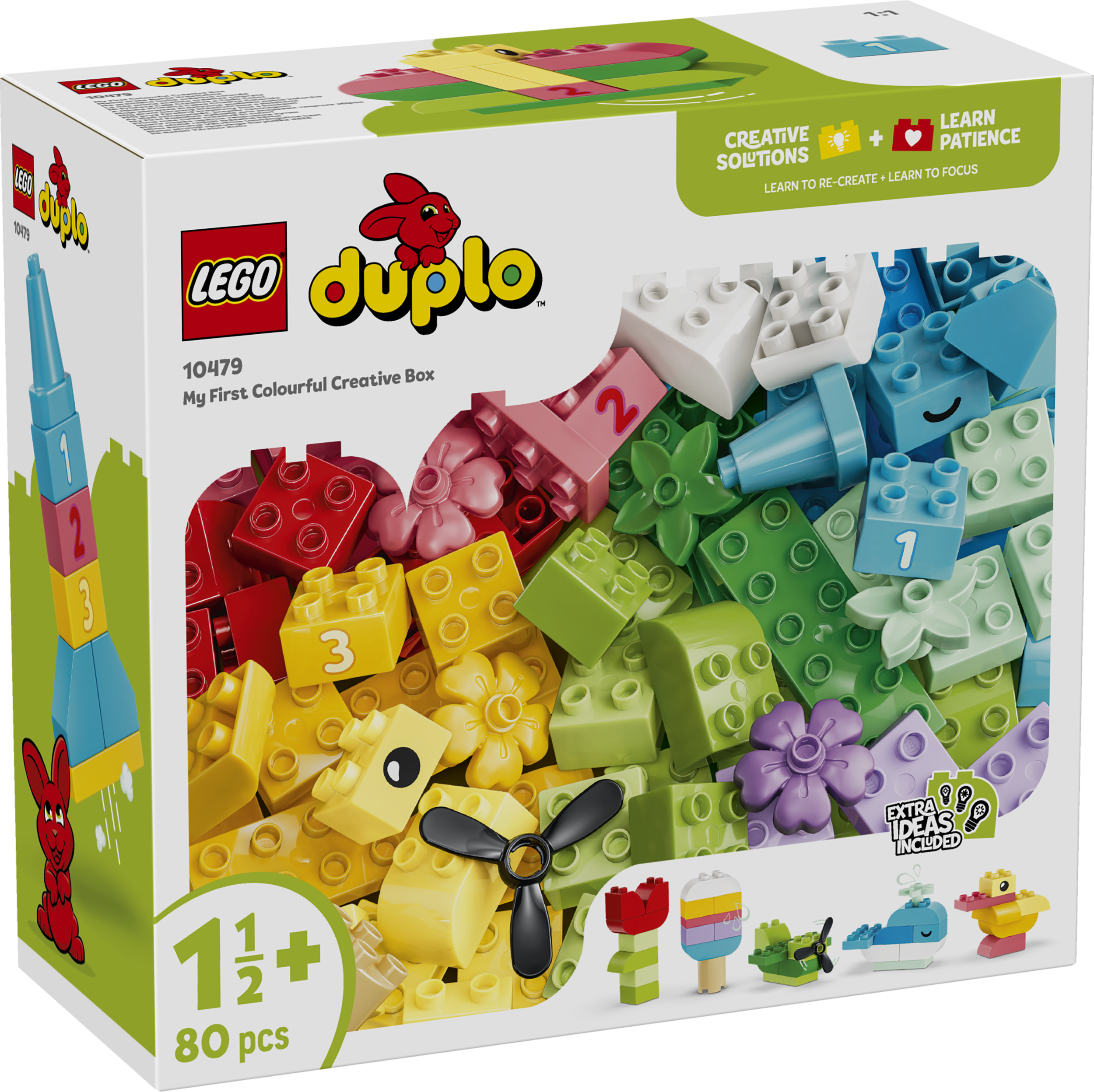 LEGO DUPLO Classic Värviline loominguline kast