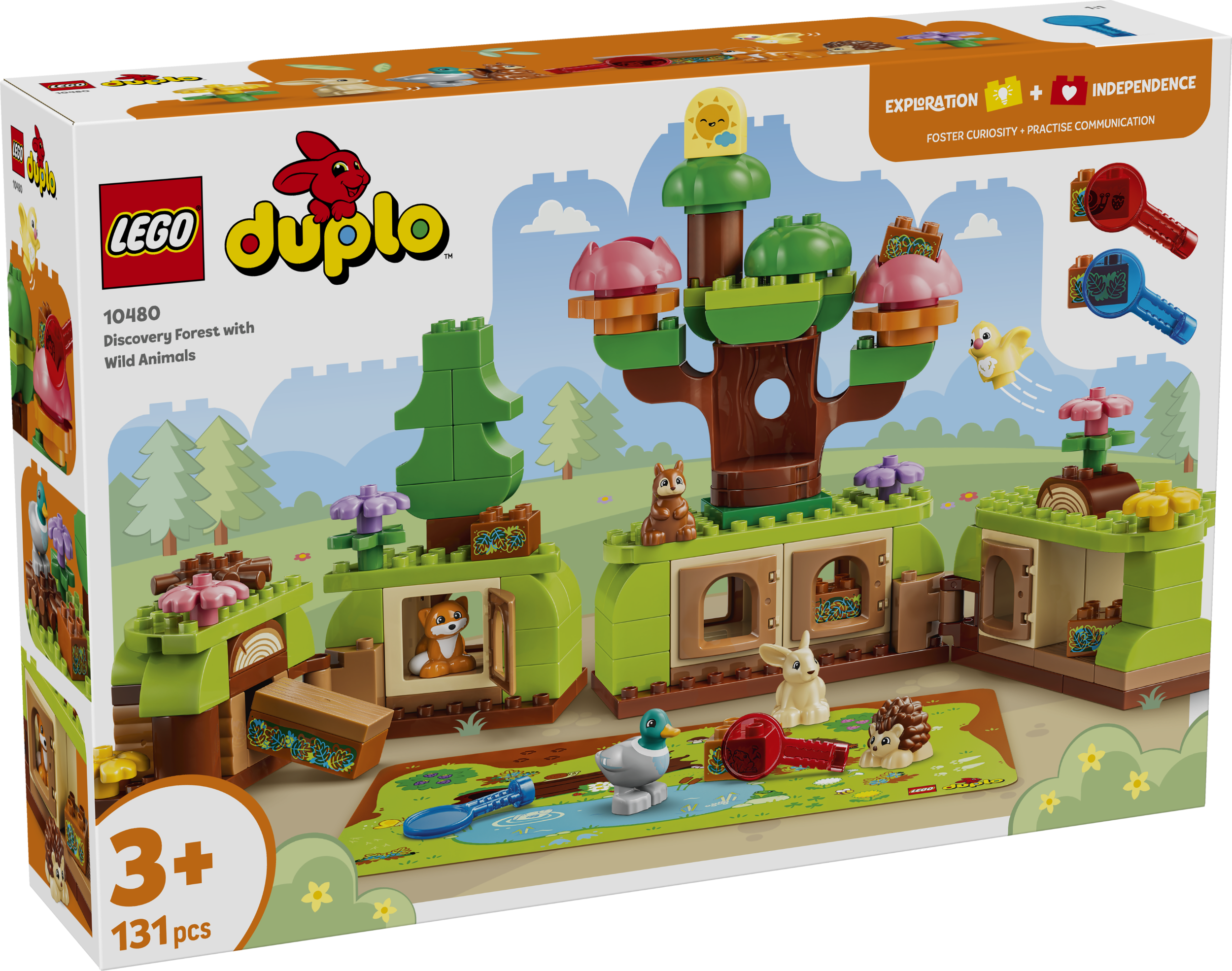 LEGO DUPLO Avasta metsa koos metsloomadega